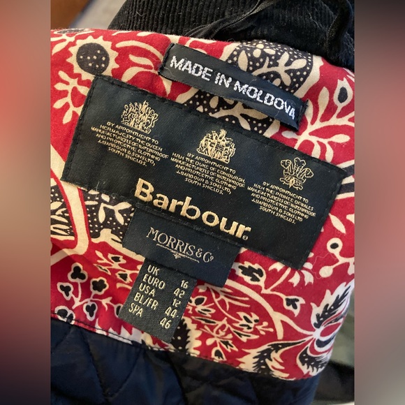 Barbour Women's Utility Jacket Black Size 12 - Picture 2 of 4